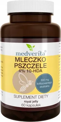 Produktbild von MEDVERITA Gelée Royale 4 % 10-HDA 60 Kapseln