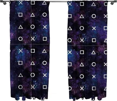Produktbild von Playstation - Vorhänge TC731 (137,16 cm x 167,64 cm) (Bunt)