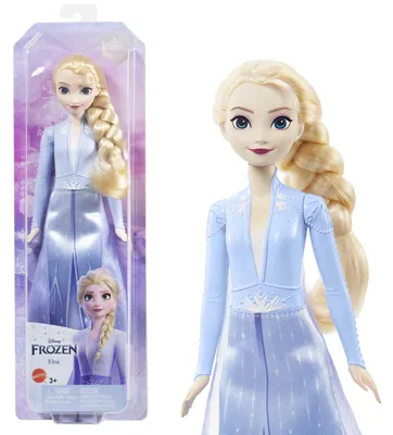Produktbild von Disney Die Eiskönigin Spielzeug, Elsa-Modepuppe mit Accessoires