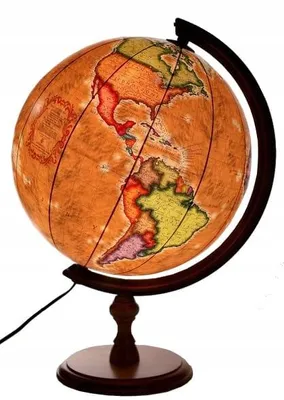 Produktbild von Zachem Politischer beleuchteter Globus 32 cm Retro