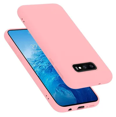 Produktbild von Cadorabo Schutzhülle für Samsung Galaxy S10e Hülle in Rosa Handyhülle Case Cover TPU Etui