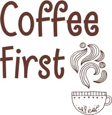 Produktbild von 20 Servietten Coffee First - Zuerst Kaffee 33x33cm