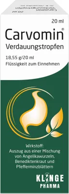 Produktbild von Carvomin Verdauungstropfen, 20 ml Lösung