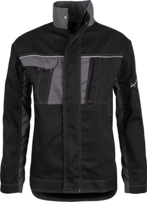 Produktbild von beb HANDWERK Herren Bundjacke INFLAME Polyestermix Schwarz/Grau 106
