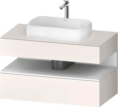 Produktbild von DURAVIT QA4731018840010 QTG KWTU WH Ek. 1000x550x600 Wß Smt H
