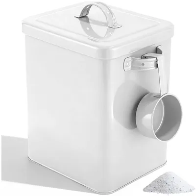 Metallbehälter 6,5 l mit Deckel & Dosierer, luftdicht