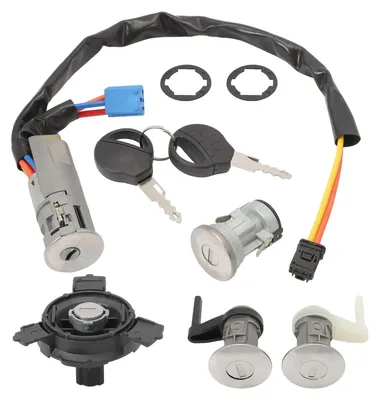 Produktbild von Solidchoice – Komplettes Set mit 3 Schlössern für Peugeot 206