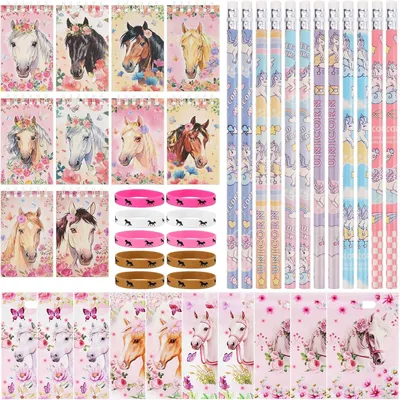 Productafbeelding van Paardenthema cadeautjes set voor kinderverjaardagen