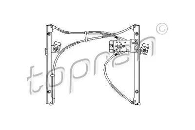 Obrázok produktu pre TOPRAN MOTORRAUM Spona pre VW Golf IV hatchback (1J1)