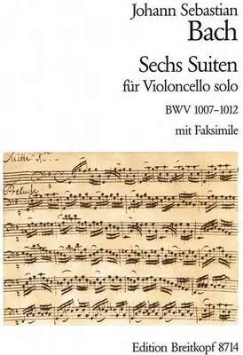 Produktbild von 6 Suiten für Violoncello BWV 1007-1012