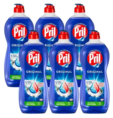 Produktbild von Pril Original Handgeschirrspülmittel 675 ml (6er Pack)
