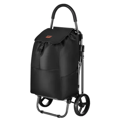 Produktbild von NILS Einkaufstrolley NC4303 mit Sitz Einkaufwagen 40L faltbar thermoisoliert
