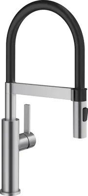 Produktbild von BLANCO SONEA-S FLEXO metallische Oberfläche Edelstahl gebürstet