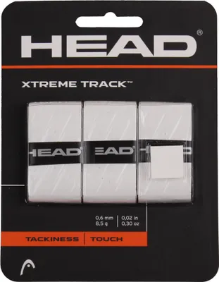 Obrázok produktu pre Multipack 4ks XtremeTrack overgrip omotávka tl. 06 mm biela