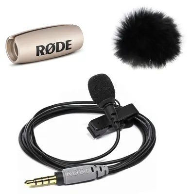 Obrázek produktu pro Mikrofon Rode Smartlav+ s mikrofonem MicDrop s větrnou clonou