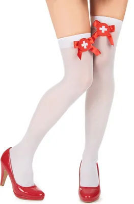 Produktbild von Overknees Krankenschwester - Einheitsgröße