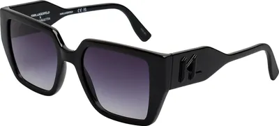 Image de KARL LAGERFELD KL6098S N 001 BLACK 52/19/140 FEMALE Lunettes de soleil