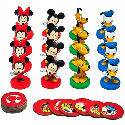 Obrázok produktu pre ASS Altenburger - Disney Mickey Mouse & Friends - Wer hat die 6? - Brettspiel