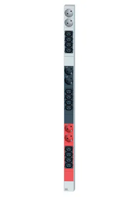 Immagine prodotto di Secomp BACHMANN - Unità di distribuzione di energia (montabile a rack) - 3 fasi - prese di uscita: 18 - 0U - 3,0m - nero,