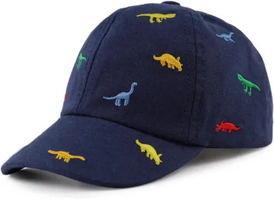 Immagine prodotto di Cappellino da baseball per bambini, regolabile, in cotone, adatto a bambini dai 2 ai 6 anni