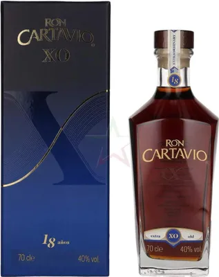 Immagine prodotto di Ron Cartavio XO 18 anni 40,00 %  0,70 lt.