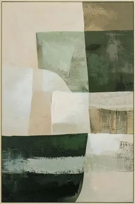 Produktbild von ARTUNIVERSE Leinwandbild Green Nature 80 x 120 cm