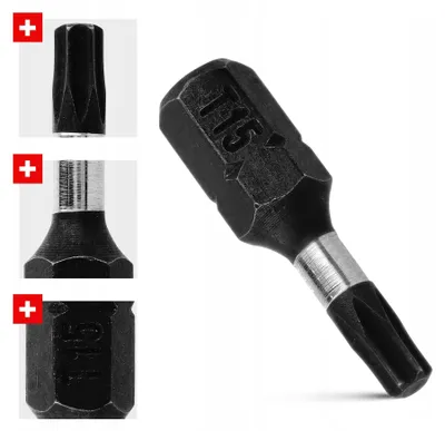 Produktbild von Pro Schlagbohrschrauberbit TX15 x 25 mm 2 Stück