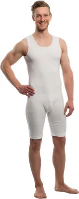 Zdjęcie produktu dla body do karmienia suprima uni  bez rękawów rozpinane na nogawce szary rozmiar M