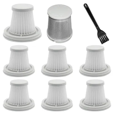 7er Set HEPA-Filter für Fanttik Staubsauger, mit Bürste