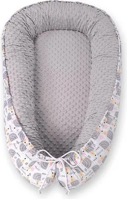 Produktbild von Babynest, Kokon, doppelseitig und atmungsaktiv – Bosono Premium – sicher und weich für Neugeborene