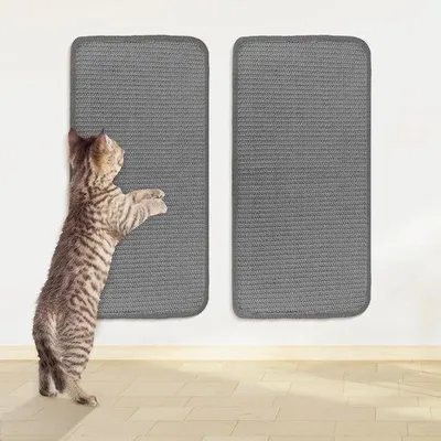 Produktbild von Famanu Krabmat für Katzen, Sisalmat, 50 x 25 cm - Katzenkratzmatte