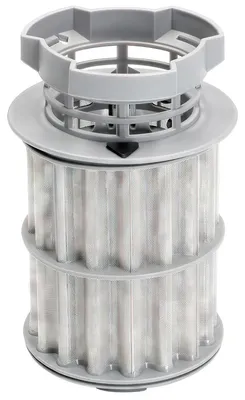 Geschirrspüler-Filter 00645038, Ø 71/79 mm, Edelstahl, grau