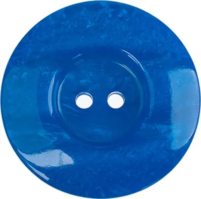Immagine prodotto di Bottoni - set di 3 pezzi - 30 mm (diametro) - Blu