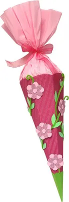 Produktbild von Schultüte Bastelset Zauberwald rosa-pink