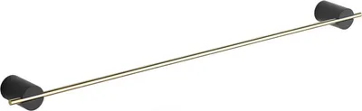 Produktbild von Mexen Aron Handtuchhalter, Schwarz/Gold - 7088124-57