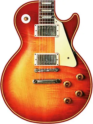 Produktbild von Guitar LP - sunburst - Mousepad