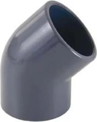Produktbild von Cepex 01748 45º Pvc Ø32 Klebemuffe Grau Grau One Size
