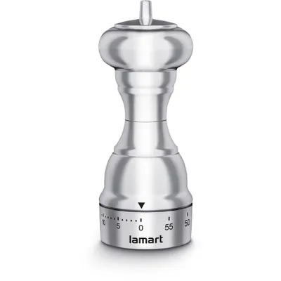 Obrázok produktu pre LAMART LT7039 Plastová kuchynská minútka, celkový max. čas 60 minút, zvonček zazvoní po uplynutí doby, priemer 5,6 cm