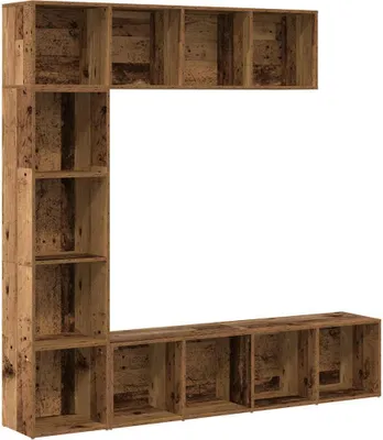 Immagine prodotto di vidaXL Librerie 3 pezzi Legno di recupero Materiali in legno