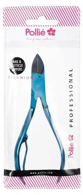 Productafbeelding van Eurostil nagelknipper, 11 cm, 1 stuk, titaniumblauw