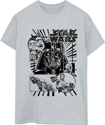 Produktbild von Star Wars - T-Shirt für Herren BI45975 (M) (Grau)