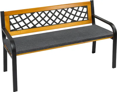 Zdjęcie produktu dla Gładka poduszka na ławkę – 40 x 120 cm – grafitowa