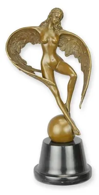 Productafbeelding van A Bronze Sculpture Of The Winged Night
