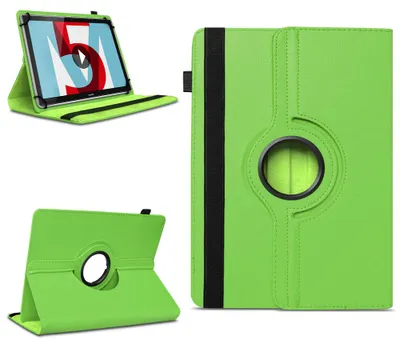 Produktbild von Tablet Hülle für Huawei MediaPad T5 T3 T2 T1 10.1 Tasche Schutzhülle 360 DrehbarFarben:Grün