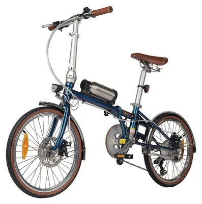Immagine prodotto di Bicicletta Elettrica MAXTURN SMART20 - Motore 250W Batteria 36V5.2AH Pneumatici Da 20" Freni A Disco Meccanici - Viola