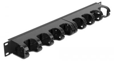 Obrázek produktu pro Instalační panel Delock pro správu kabelů v racku