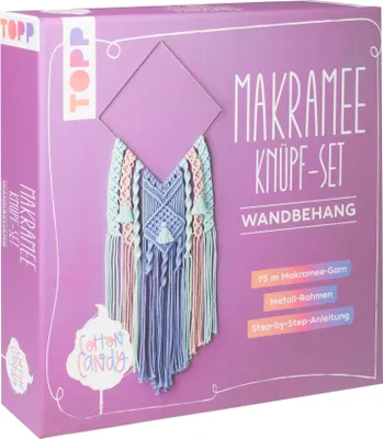Produktbild von Makramee Knüpf-Set: Wandbehang