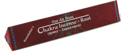 Produktbild von Chakra Incense, Räucherstäbchen - Root, Rot, 18*3*3 cm, Räucherstäbchen aus Tibet, Nepal