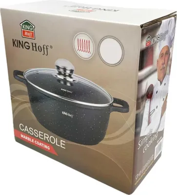 Produktbild von KINGHOFF 28cm Marmorkocher KH-1597 6,5L