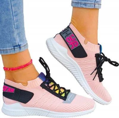 Obrázok produktu pre Dámske športové topánky Pohodlné tenisky Alarkon Pink Gr.36